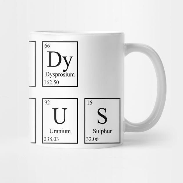 Nerdy Genius - Periodic Table by GeekandNerdyStuff